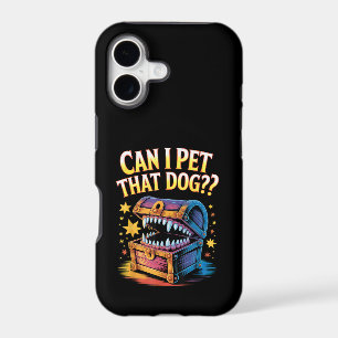 Puis-je caresser ce chien ? Cadeau drôle de concep