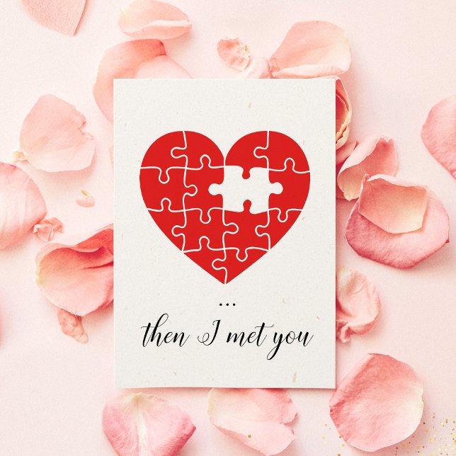 Puis je t'ai rencontré la carte romantique de la S (Créateur téléchargé)