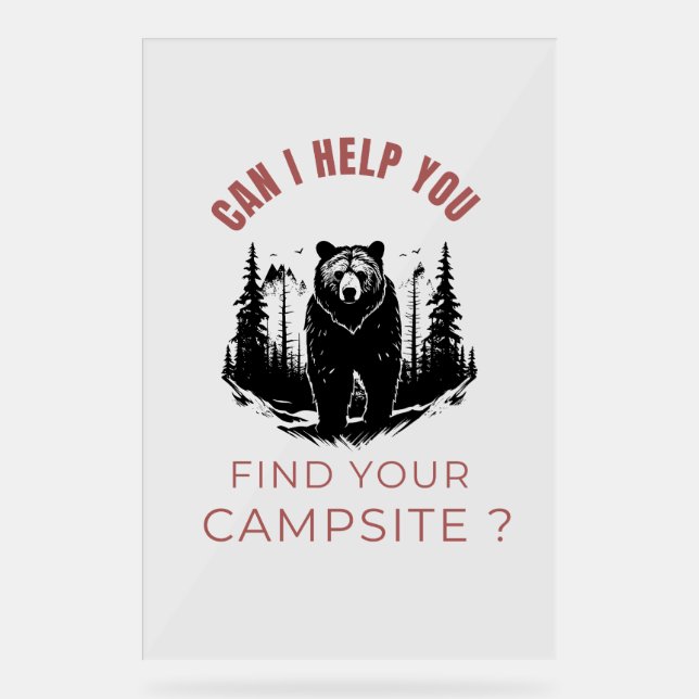 Puis-Je Vous Aider À Trouver Votre Camping ? - Our (Recto)