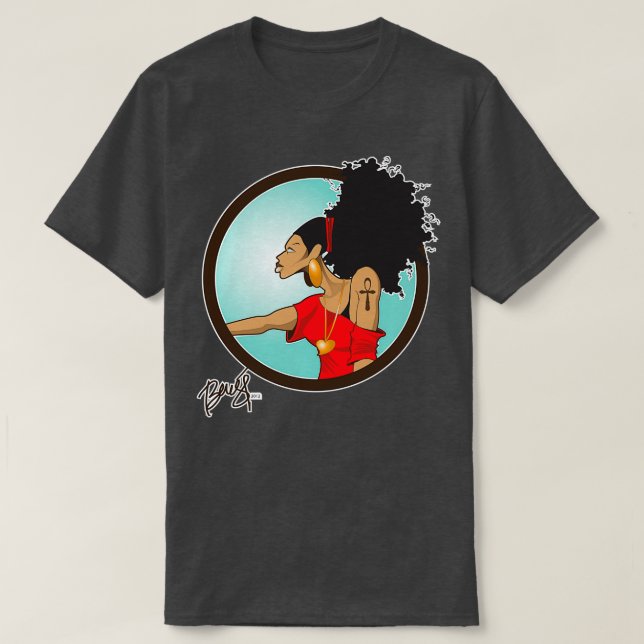Puissance dans mon Puff Classic TShirt (Design devant)