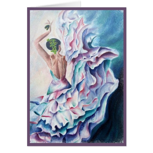 PUISSANCE DE DANSE DE FLAMENCO (Devant)