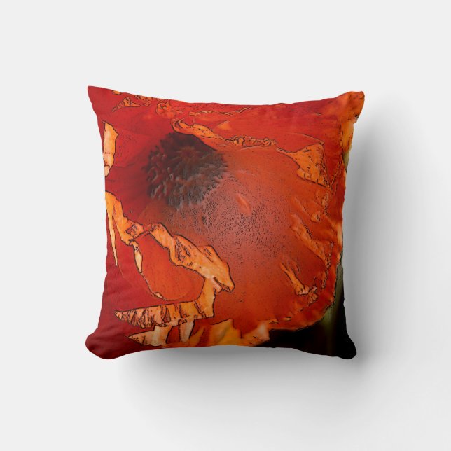 Puissance de pavot, coussin (Recto)