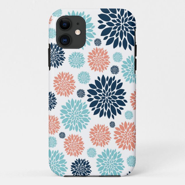 Puissance des fleurs ! coque iphone (Dos)