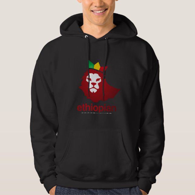 Puissance éthiopienne - Sweat - shirt à capuche de (Devant)