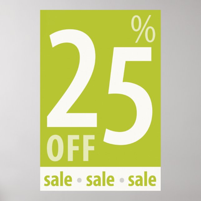 Puissant 25 % DE BON VOYAGE - affiche de vente au  (Devant)