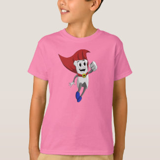 Puissant T-shirt à manches rayées MolarMan® pour e
