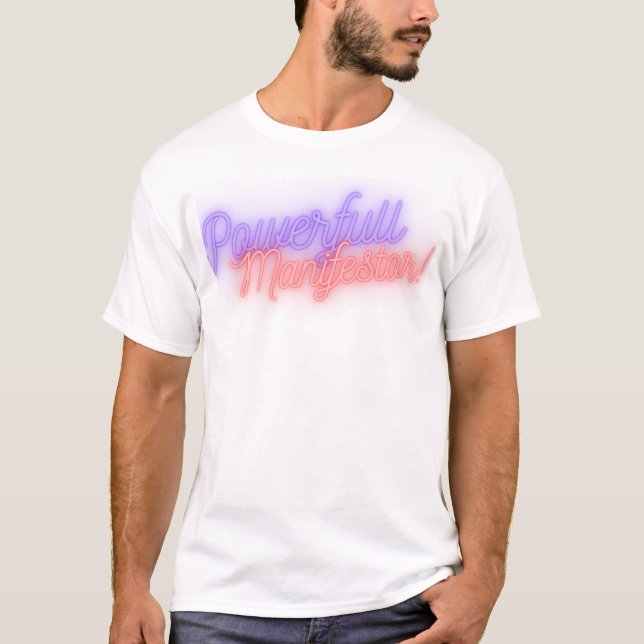 Puissant T-shirt Manifeste (Devant)