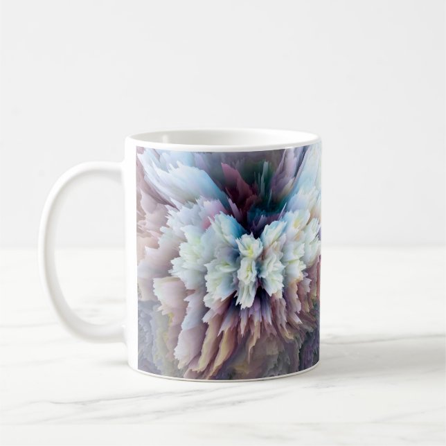 Puisse Fleurs Art Mug (Gauche)