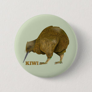 Pukeko 2 Inch Round Button