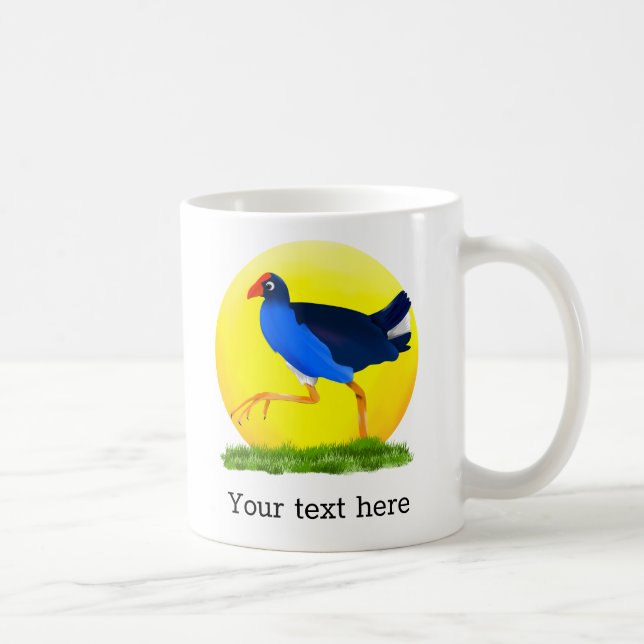 Pukeko Coffee Mug (Right)