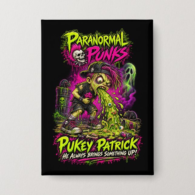 Pukey Patrick – Paranormal Punks (Front)