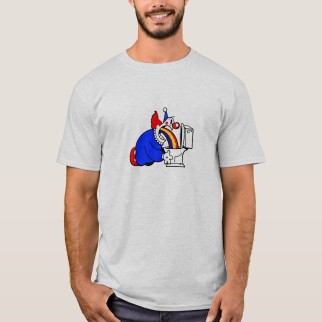 Puking clown shirt (Front)