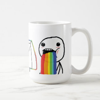 Puking Rainbows Coffee Mug