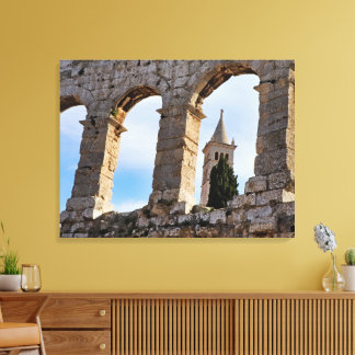 Pula Arena Croatia Canvas Print
