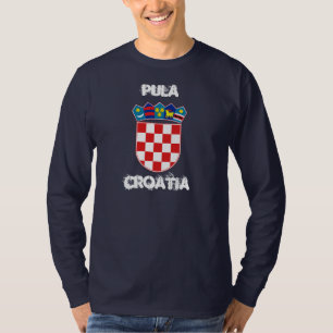 Pula, Croatia with coat of arms T-Shirt