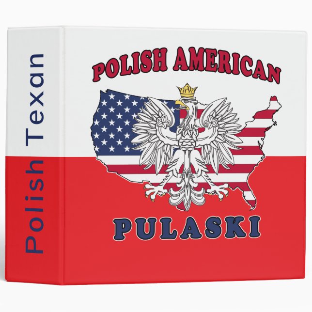 Pulaski Wisconsin Polish Binder (Front/Spine)
