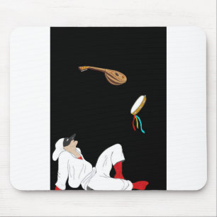 pulcinella b mouse pad