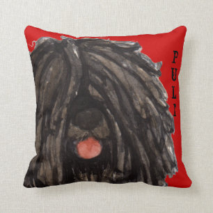 Puli Colour Block Throw Pillow
