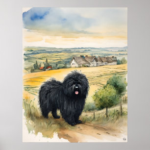 Puli - Dog Art Print