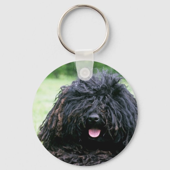 Puli Dog  Keychain (Front)