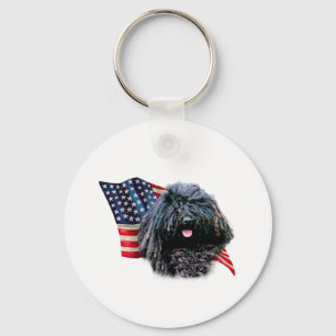 Puli Flag Keychain