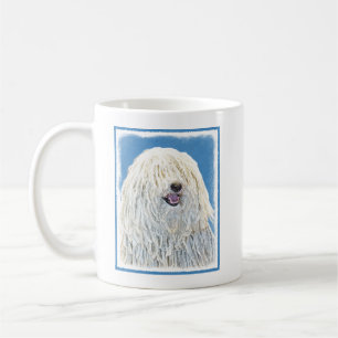 Puli Painting - Cute Original Dog Art Coffee Mug