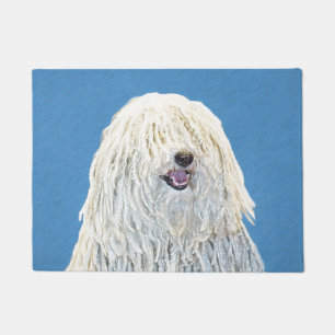 Puli Painting - Cute Original Dog Art Doormat