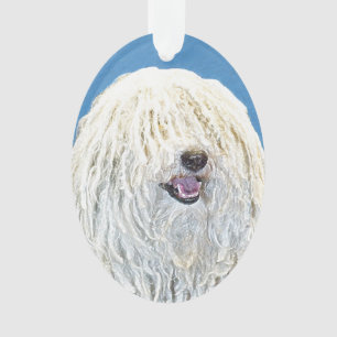 Puli Painting - Cute Original Dog Art Ornament