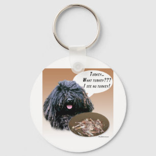 Puli Turkey Keychain