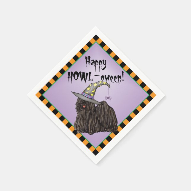 Puli Witch Napkins (Corner)