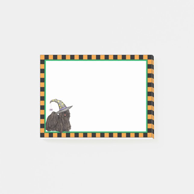 Puli Witch Post-it Notes (Front)
