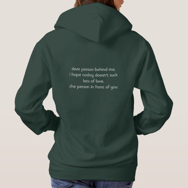 pull à capuche (Dos)