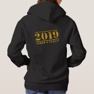 Pull À Capuche 2019 la drogue sobre et propre d'alcool de
