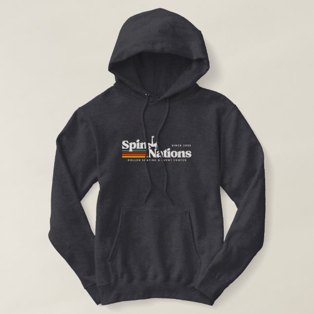 Pull À Capuche 2025 Retro SpinNations Hoodie (Design devant)