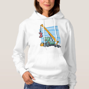 Pull À Capuche 3e anniversaire pour enfants de 3 ans B jour