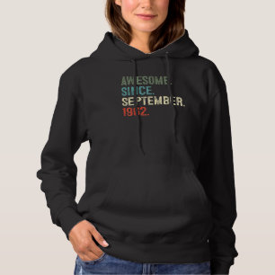 Pull À Capuche 60 Ans Awesome Depuis Septembre 1962 60th Bi