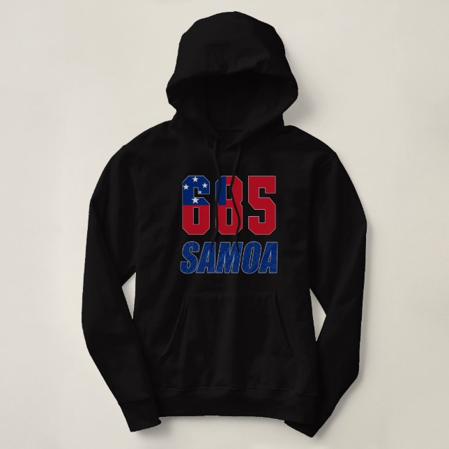 Pull À Capuche 685 Samoa Design Clothing (Design devant)