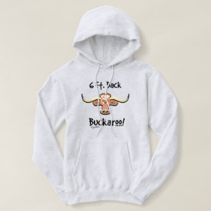 Pull À Capuche 6 pi Buckaroo ! Longhorn Steer