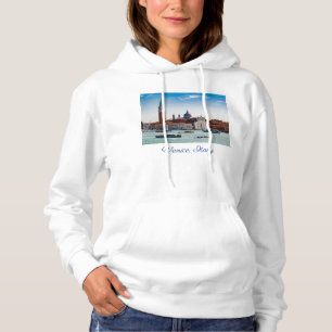 Pull À Capuche Abbaye San Giorgio Maggiore. Venise, Italie.