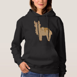 Pull À Capuche Adorable Parfum Relaxant Sur Une Llama Drôle Llama