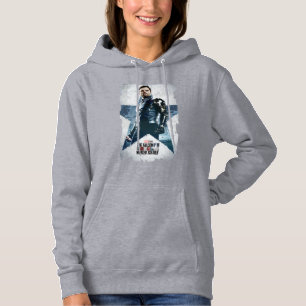 Pull À Capuche Affiche de l'étoile du soldat d'hiver