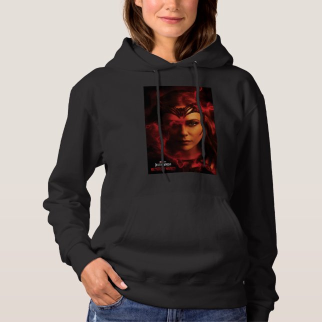 Pull À Capuche Affiche théâtrale Scarlet Witch (Devant)