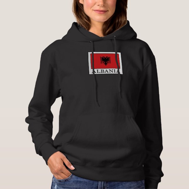 Pull À Capuche Albanie (Devant)