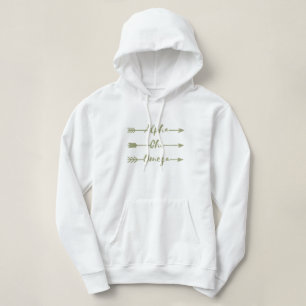 Pull À Capuche Alpha Chi Omega Flèches