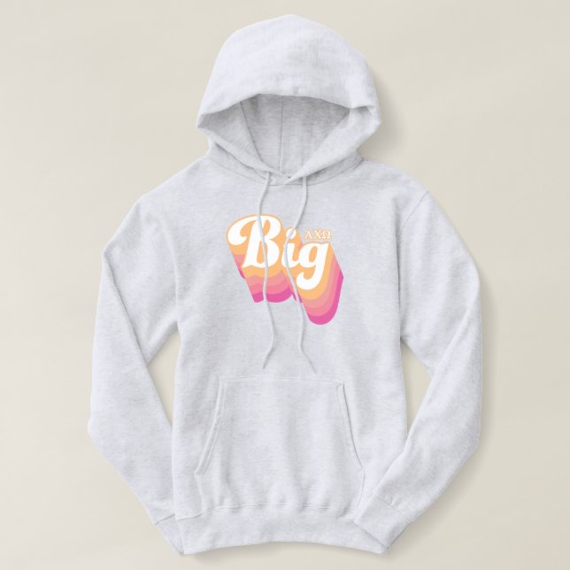 Pull À Capuche Alpha Chi Omega | Grande (Design devant)