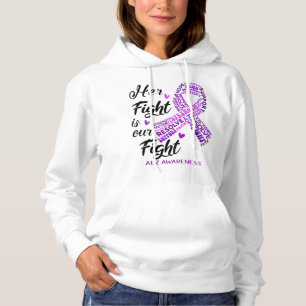 Pull À Capuche Alz Conscience que son combat est notre combat