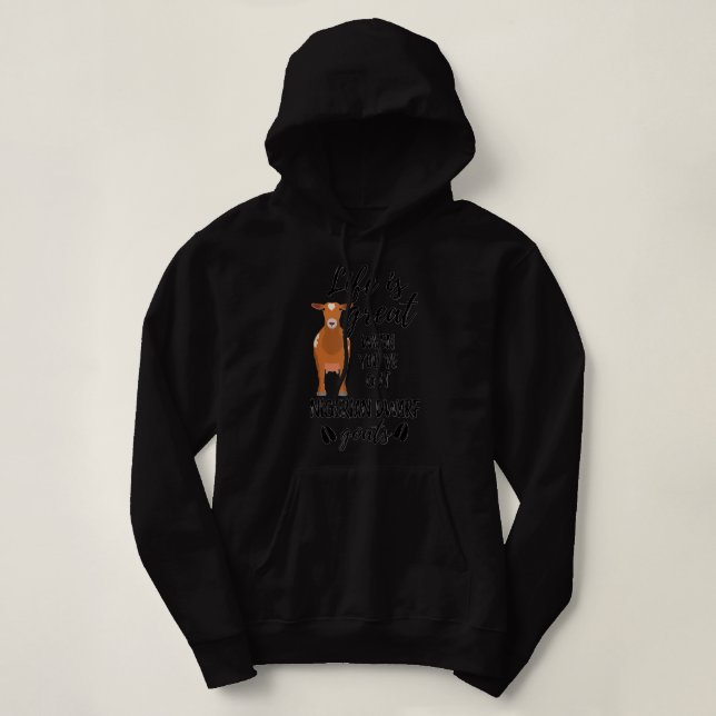 Pull À Capuche Amateurs de chèvre mème animal animal animal jeu d (Design devant)