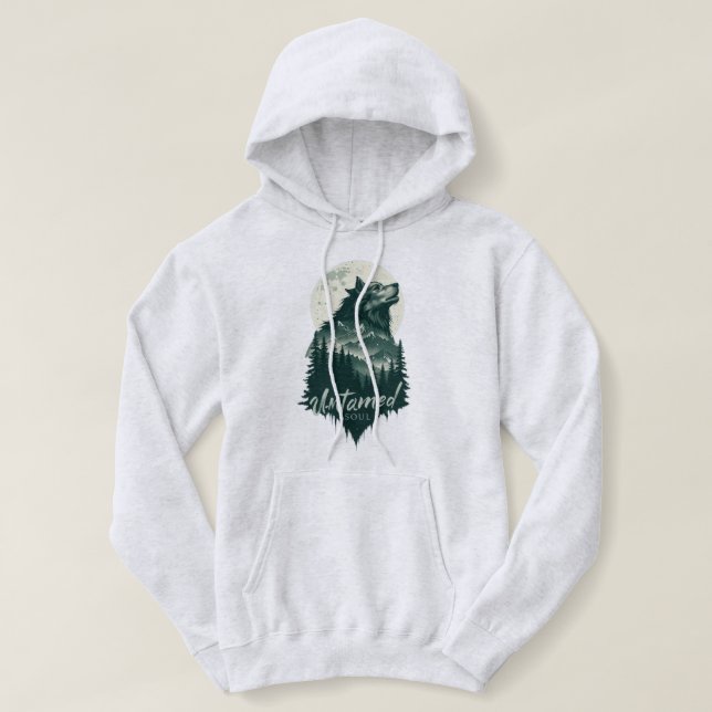 Pull À Capuche Âme non domptée (Design devant)