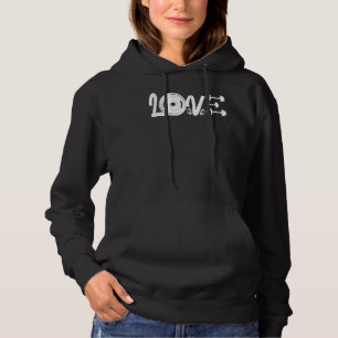 Pull À Capuche Amour Gymnase Fitness