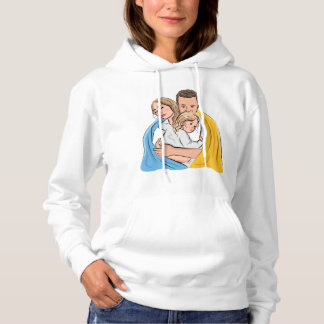Pull À Capuche Amour Ukrainien
